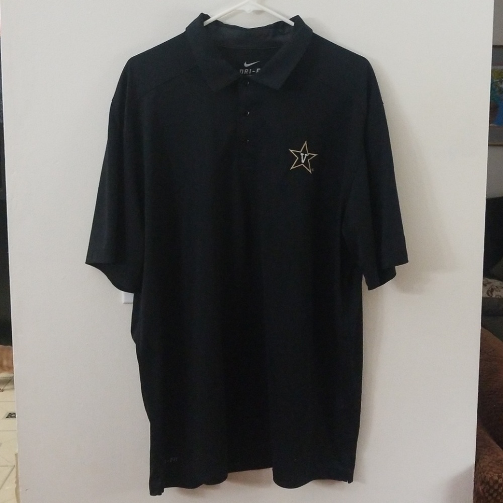 Nike Dry Fit Vanderbilt golf shirt XL